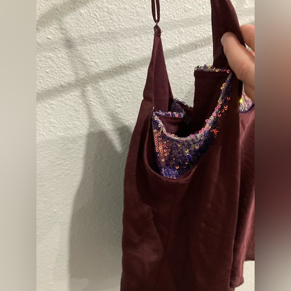 Intimately Free People Sequin Feminine Top Boho Turn It On Flowy Cami Fairy - Picture 3 of 7